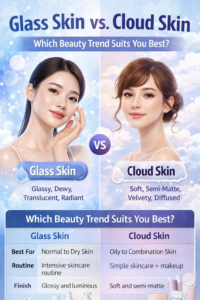 Glass Skin vs. Cloud Skin: Which Beauty Trend Suits You Best